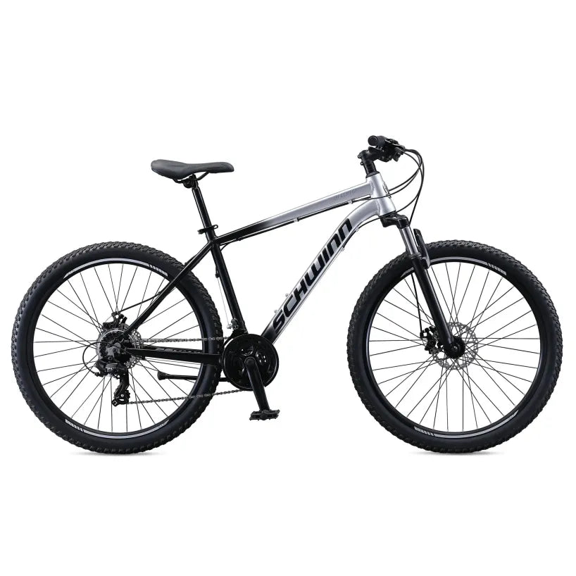 Schwinn AL Comp Mountain Bike, 27.5" Wheels, 21 Speed Adult Bicycle, Grey 1